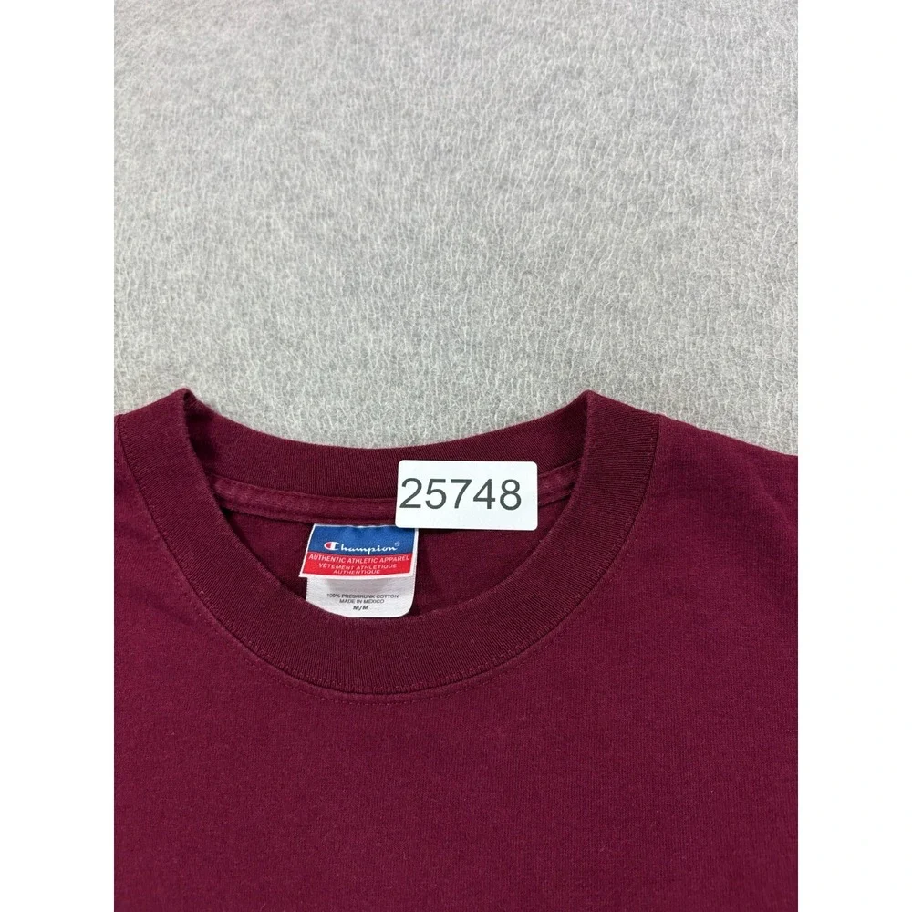 Harvard‎ Crimson Track & Field S/S Tee Shirt (Men's Medium) Maroon - Picture 5 of 11